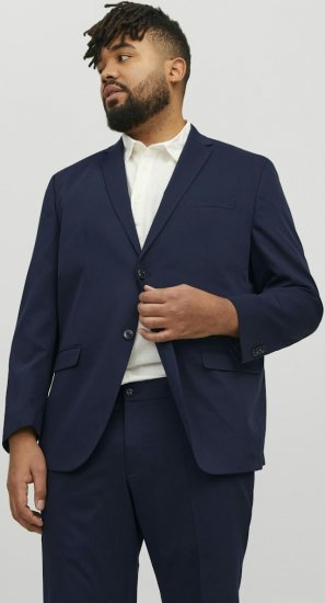 Jack & Jones FRANCO Blazer Dark Navy - Uzvalki un žaketes - Liela izmēra uzvalki un bleizeri
