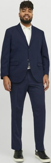 Jack & Jones FRANCO Blazer Dark Navy - Uzvalki un žaketes - Liela izmēra uzvalki un bleizeri