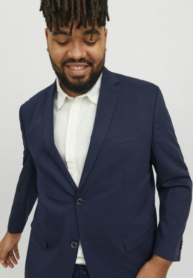 Jack & Jones FRANCO Blazer Dark Navy - Uzvalki un žaketes - Liela izmēra uzvalki un bleizeri