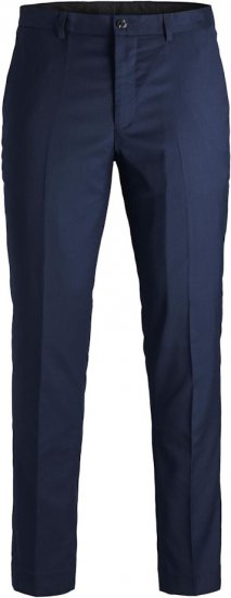 Jack & Jones FRANCO Suit Pants Dark Navy - Uzvalki un žaketes - Liela izmēra uzvalki un bleizeri