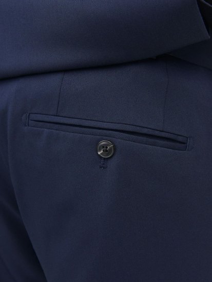 Jack & Jones FRANCO Suit Pants Dark Navy - Uzvalki un žaketes - Liela izmēra uzvalki un bleizeri