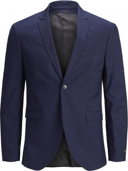 Jack & Jones FRANCO Blazer Medieval Blue - Uzvalki un žaketes - Liela izmēra uzvalki un bleizeri