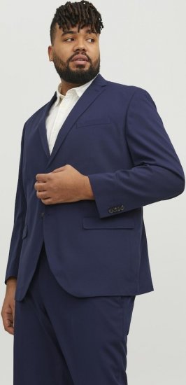 Jack & Jones FRANCO Blazer Medieval Blue - Uzvalki un žaketes - Liela izmēra uzvalki un bleizeri