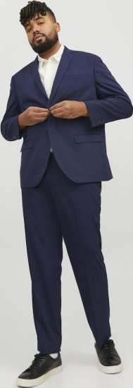Jack & Jones FRANCO Blazer Medieval Blue - Uzvalki un žaketes - Liela izmēra uzvalki un bleizeri