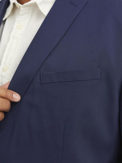 Jack & Jones FRANCO Blazer Medieval Blue - Uzvalki un žaketes - Liela izmēra uzvalki un bleizeri
