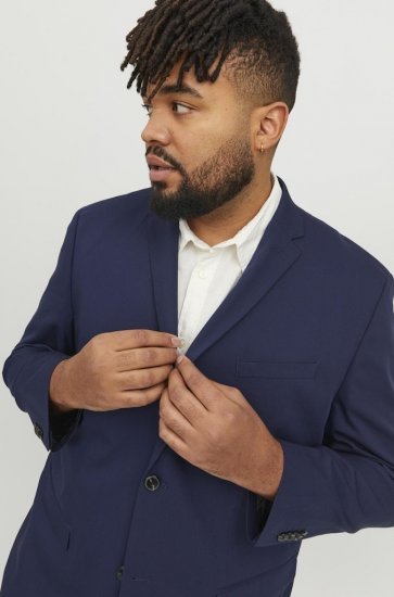 Jack & Jones FRANCO Blazer Medieval Blue - Uzvalki un žaketes - Liela izmēra uzvalki un bleizeri