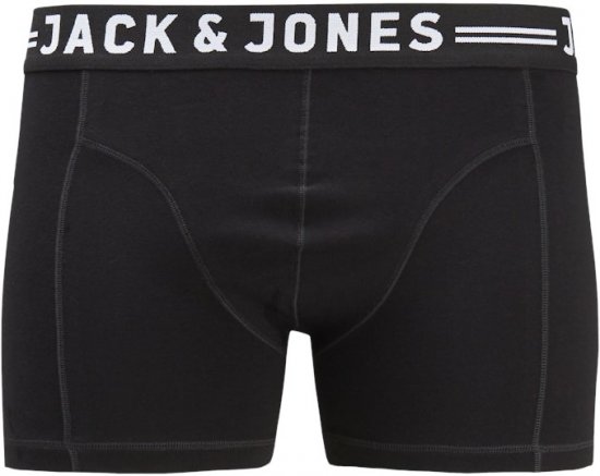 Jack & Jones SENSE Trunks 3-Pack Black - Apakšveļa un peldšorti - Apakšveļa - 2XL-8XL