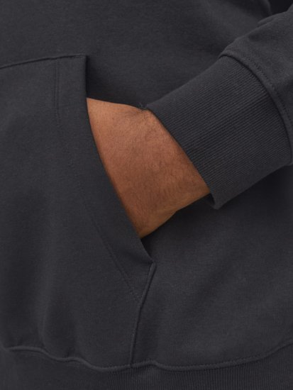 Jack & Jones STAR Hoodie Black - Džemperi un džemperi ar kapuci - Džemperi - 2XL-14XL