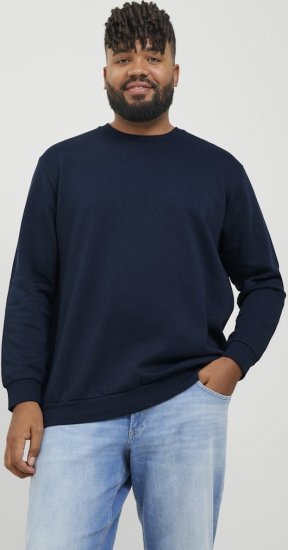 Jack & Jones BRADLEY Sweatshirt Navy Blazer - Džemperi un džemperi ar kapuci - Džemperi - 2XL-14XL