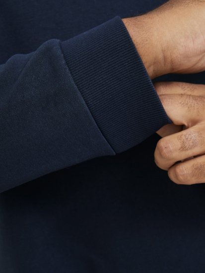 Jack & Jones BRADLEY Sweatshirt Navy Blazer - Džemperi un džemperi ar kapuci - Džemperi - 2XL-14XL