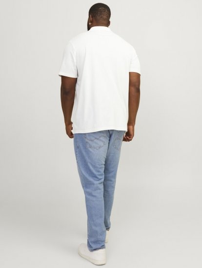 Jack & Jones Rodney Short Sleeve Polo White - Polo krekli - Polo krekli - 2XL-8XL
