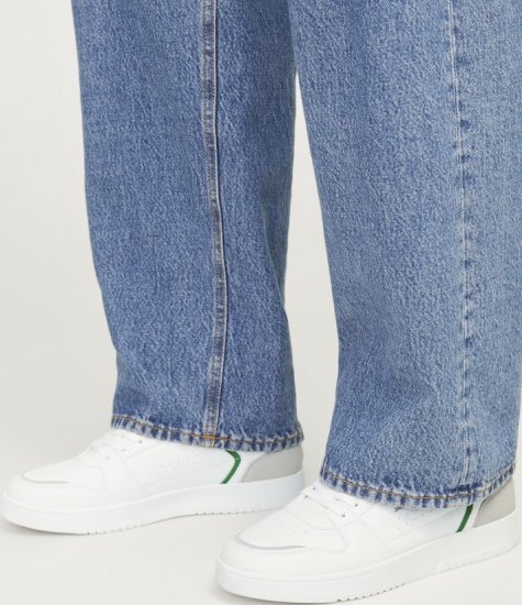 Jack & Jones Ealing 7992 Sneakers White/TREKKING GREEN - Vīriešu apavi 40-52 - 