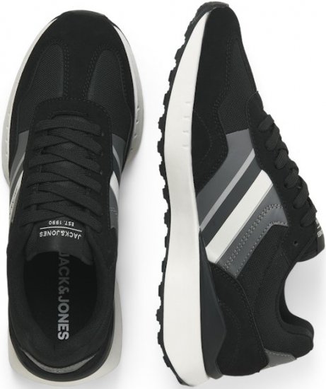 Jack & Jones Boston Combo Sneakers Black - Vīriešu apavi 40-52 - 