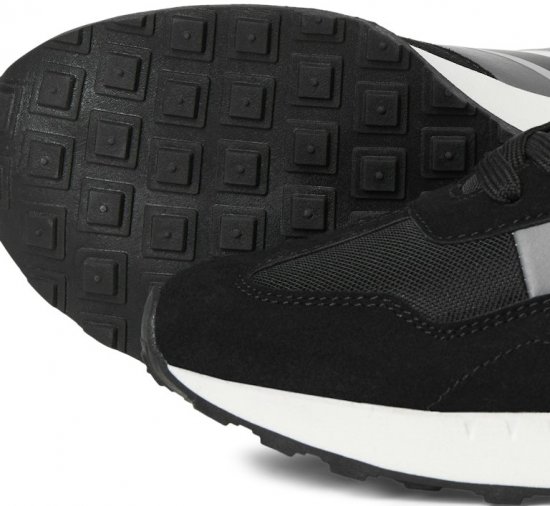 Jack & Jones Boston Combo Sneakers Black - Vīriešu apavi 40-52 - 