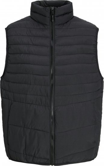 Jack & Jones STATE Vest Black - Jakas & Lietus apģērbs - Jakas - 2XL-12XL