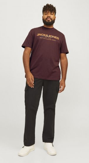 Jack & Jones JJALVIS Vineyard Wine - T-krekli - T-krekli - 2XL-14XL