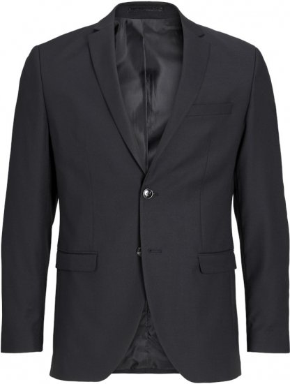 Jack & Jones SOLARIS Blazer Black - Uzvalki un žaketes - Liela izmēra uzvalki un bleizeri