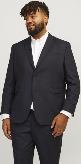 Jack & Jones SOLARIS Blazer Black - Uzvalki un žaketes - Liela izmēra uzvalki un bleizeri