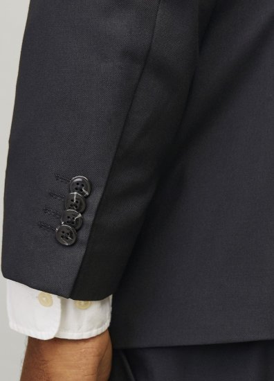 Jack & Jones SOLARIS Blazer Black - Uzvalki un žaketes - Liela izmēra uzvalki un bleizeri