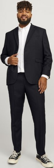 Jack & Jones SOLARIS Trousers Black - Uzvalki un žaketes - Liela izmēra uzvalki un bleizeri