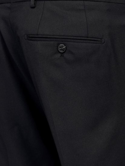 Jack & Jones SOLARIS Trousers Black - Uzvalki un žaketes - Liela izmēra uzvalki un bleizeri