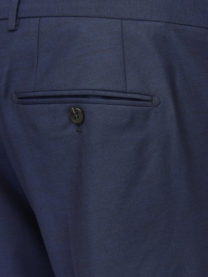 Jack & Jones SOLARIS Trousers Dark Navy - Uzvalki un žaketes - Liela izmēra uzvalki un bleizeri