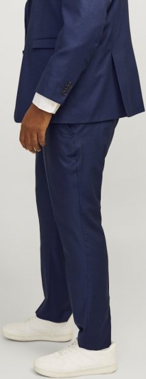 Jack & Jones SOLARIS Trousers Dark Navy - Uzvalki un žaketes - Liela izmēra uzvalki un bleizeri