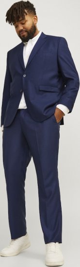 Jack & Jones SOLARIS Trousers Dark Navy - Uzvalki un žaketes - Liela izmēra uzvalki un bleizeri