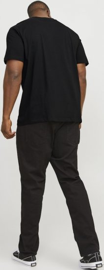 Jack & Jones JJEBRADLEY T-Shirt Black - T-krekli - T-krekli - 2XL-14XL