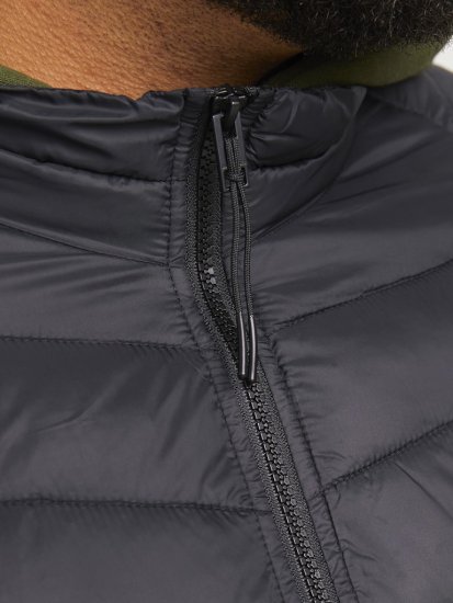 Jack & Jones SPRINT Quilted Collar Jacket Black - Jakas & Lietus apģērbs - Jakas - 2XL-12XL