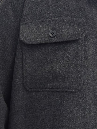 Jack & Jones BRADLEY OLLIE Overshirt LS Black - Krekli - Krekli - 2XL-8XL