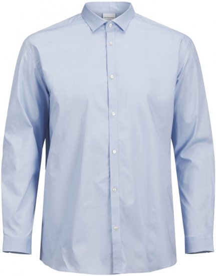 Jack & Jones ARMA LS Shirt Cashmere Blue - Krekli - Krekli - 2XL-8XL