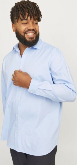Jack & Jones ARMA LS Shirt Cashmere Blue - Krekli - Krekli - 2XL-8XL