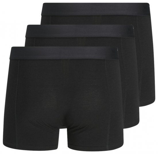 Jack & Jones BASIC BAMBOO Trunks 3-Pack Black - Apakšveļa un peldšorti - Apakšveļa - 2XL-8XL
