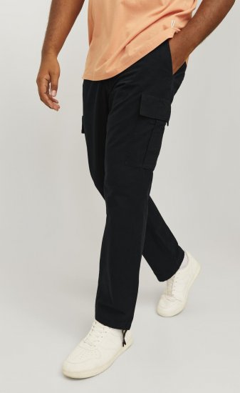 Jack & Jones JPSTKANE JJBARKLEY Cargopants Black - Džinsi un bikses - Džinsi un Bikses - W40-W70