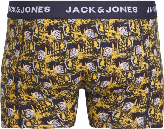 Jack & Jones SKULLROCK Trunks 3-Pack Navy Blazer - Apakšveļa un peldšorti - Apakšveļa - 2XL-8XL