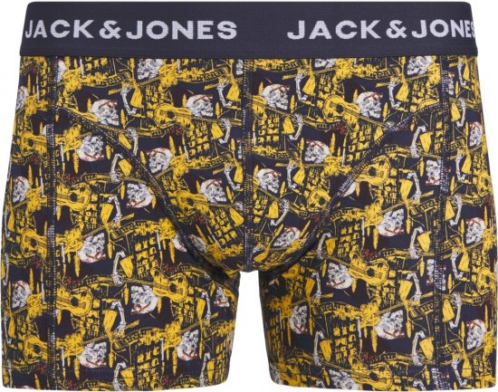 Jack & Jones SKULLROCK Trunks 3-Pack Navy Blazer - Apakšveļa un peldšorti - Apakšveļa - 2XL-8XL