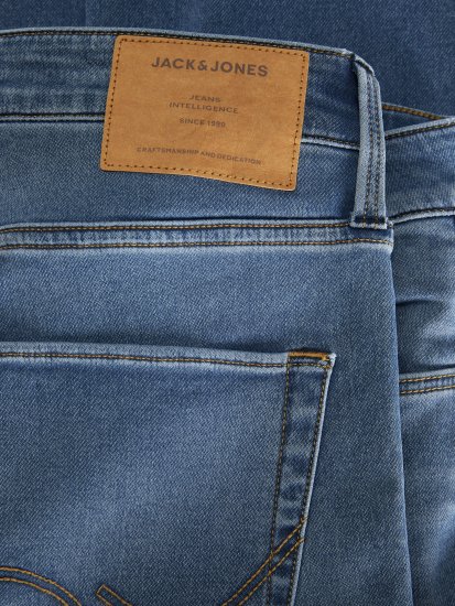Jack & Jones JJIMIKE JJICON I.K. SQ 027 Jeans Blue Denim - Džinsi un bikses - Džinsi un Bikses - W40-W70