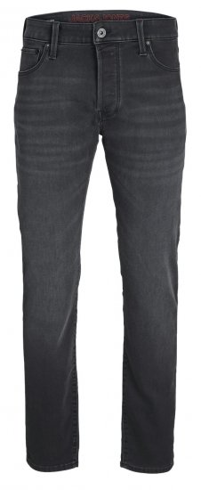 Jack & Jones JJIMIKE JJICON I.K. SQ 028 Jeans Black Denim - Džinsi un bikses - Džinsi un Bikses - W40-W70