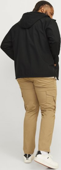 Jack & Jones JJTAYLOR Softshell Jacket Black - Jakas & Lietus apģērbs - Jakas - 2XL-12XL