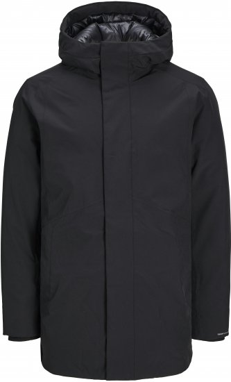 Jack & Jones KEEN Windproof Parka Black - Jakas & Lietus apģērbs - Jakas - 2XL-12XL