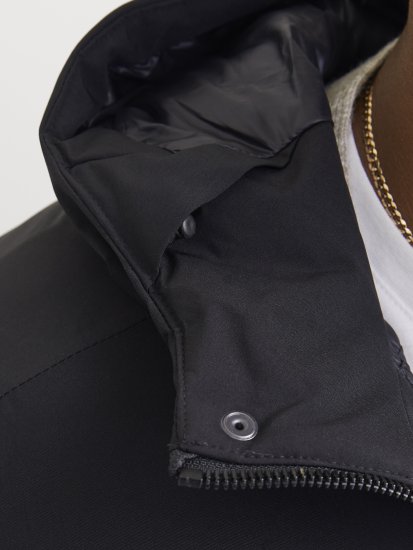 Jack & Jones KEEN Windproof Parka Black - Jakas & Lietus apģērbs - Jakas - 2XL-12XL