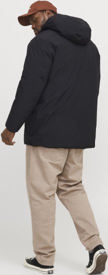 Jack & Jones KEEN Windproof Parka Black - Jakas & Lietus apģērbs - Jakas - 2XL-12XL