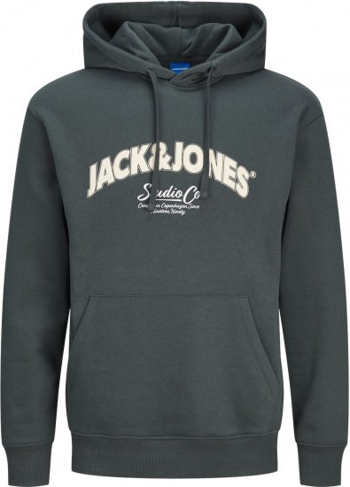 Jack & Jones JORBRONX Hoodie Dark Green - Džemperi un džemperi ar kapuci - Džemperi - 2XL-14XL