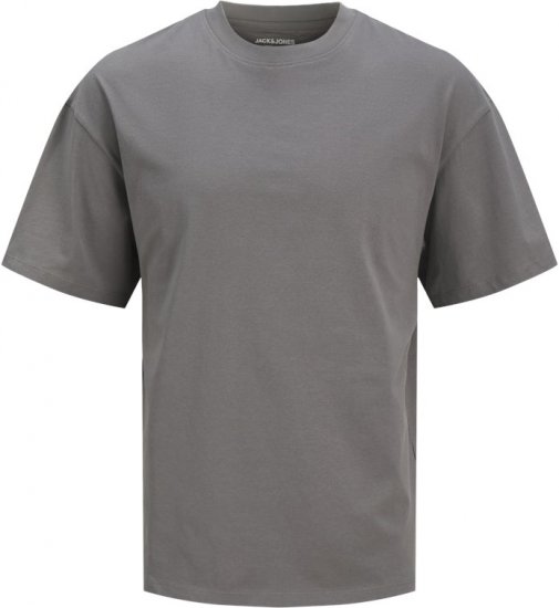  Jack & Jones BRADLEY T-Shirt Grey - T-krekli - T-krekli - 2XL-14XL