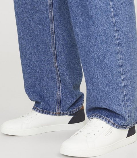 Jack & Jones Jordan Sneakers Bright White/NAVY BLAZER - Vīriešu apavi 40-52 - 