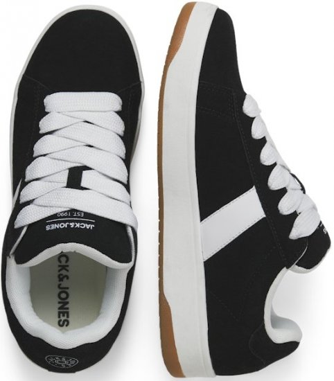Jack & Jones Miles SYN Suede Sneakers Black - Vīriešu apavi 40-52 - 