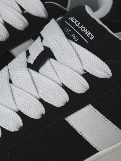 Jack & Jones Miles SYN Suede Sneakers Black - Vīriešu apavi 40-52 - 