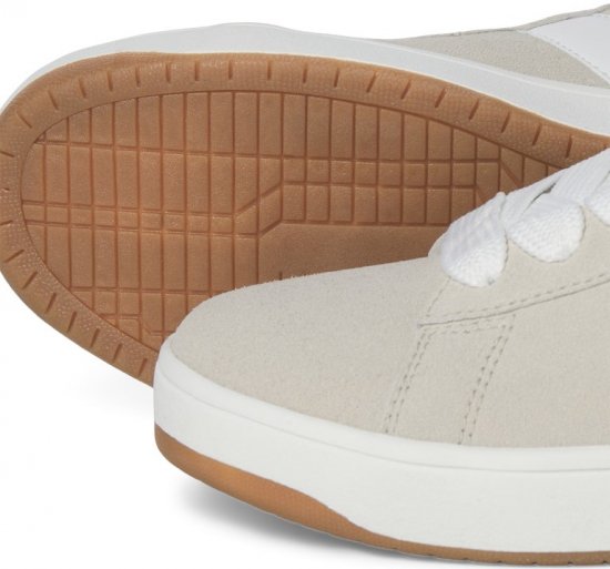 Jack & Jones Miles SYN Suede Sneakers Beige - Vīriešu apavi 40-52 - 