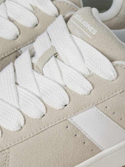 Jack & Jones Miles SYN Suede Sneakers Beige - Vīriešu apavi 40-52 - 